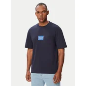 HUGO Majica Nayonix 50554382 Mornarsko modra Regular Fit