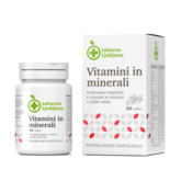 Vitamini in minerali, 30 tablet