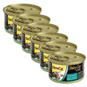 GimCat ShinyCat piletina + škampi 6 x 70 g