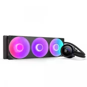 NZXT Vodna hlajenje KRAKEN PLUS 360 RGB LCD, črno