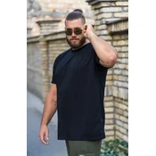 Panda4U Muška majica Premium heavy, Crna