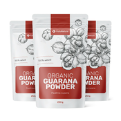 3x BIO Guarana v prahu, skupaj 750 g