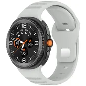 Silikonski pas Techsuit W050 za Samsung Galaxy Watch8 40mm/Watch8 44mm/Watch8 Classic/Watch9 40mm/Watch9 44mm - gray