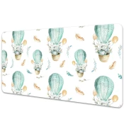 Decormat Podloga za pisalno mizo Zajec v balonu 120x60 cm