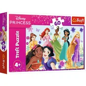 TREFL Puzzle Disneyjeve princese: princese v akciji 60 kosov