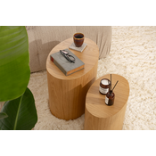 HANAH HOME Set stolova Elipse Set Oak