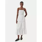 Iconique Poletna obleka Sirya IC26-007 Bela Regular Fit