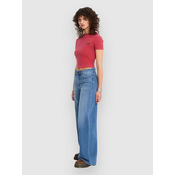 Volcom Stoned BF Lowrise Jeans worn light blue