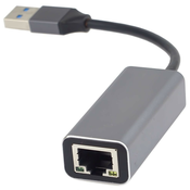 PremiumCord adapter USB3.0 -> LAN RJ45 ETHERNET 10/100/1000 MBIT aluminij