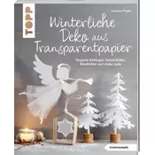 Winterliche Deko aus Transparentpapier