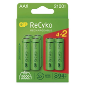 Polnilna baterija GP ReCyko 2100 mAh HR6 (AA)