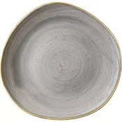 CHURCHILL Stonecast Peppercorn Grey plitev krožnik, organski, o: 286 mm (12 kos)