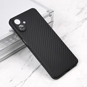 Carbon Fiber Maska za Samsung A075F Galaxy A07, Crna