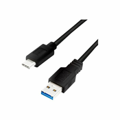 LogiLink USB-C cable - USB Type A to USB-C - 1 m