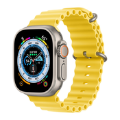 OCEAN BAND Narukvica za Apple Watch Ultra 49/45/44/42mm žuta