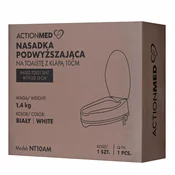 AIV NT10AM dvigalo za straniščno školjko, 10 cm, belo