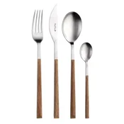 Pintinox set jedilnega pribora Sushi Queen Teak Satin, 24 kosov, črno-zlata darilna škatla
