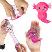 SENZORNI AXOLOTL antistresni MEHKI roza AXOLOTL