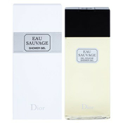 Dior Eau Sauvage gel za prhanje za moške 200 ml