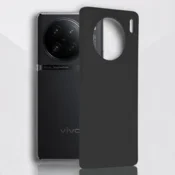Infostyle Silikonski ovitek Soft Edge za Vivo X90 Pro Črna/TPU silikon