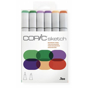 Copic Sketch Kartuša za nalivno pero Secondary Tones 6 kos.