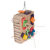 TIAKI igracka za ptice od sjeckanog kartona - D 15 x Š 8 x V 23 cm