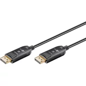 Opticki Displayport Hybrid Kabel 2.0 | 8K@60Hz | 40 Gbps | 20m | GOOBAY