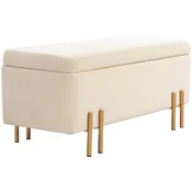 Homestar Shranjevalna klop 100x40x42 cm bež