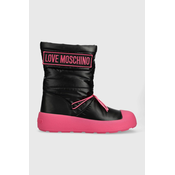 Čizme za snijeg Love Moschino RACE50 boja: crna, JA15855H0HIN000C