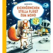 Eichhörnchen Stella fliegt zum Mond