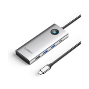 ORICO priključna postaja USB-C, 8 v 1, 3xUSB-A, USB-C, HDMI