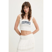 Bombažen top Tommy Jeans