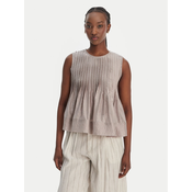 Eleh Bluza SS260268 Bež Regular Fit