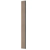 VEVOR Akustični stenski panel 2400x200x21 mm srebrno leseni