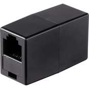 Renkforce Renkforce telefon adapter [1x RJ12 vtičnica 6p6c - 1x RJ12 vtičnica 6p6c] črna, (20411120)