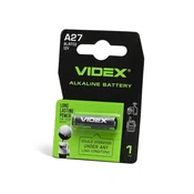 shumee Videx A27 alkalna baterija, 1 kos, blister