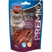 TRIXIE Poslastica za mačke PREMIO Duck Filet Bites 50g