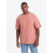 Ombre Mens LOOSE FIT T-shirt with pocket - beige