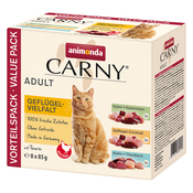 ANIMONDA Carny Adult mix mokra hrana za mačke, 8 x 85 g