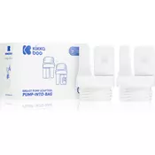 Kikkaboo Breast Pump Adapters Pump Into Bag adapter 2 kos