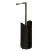 FIVE FLEKSIBILNI DRŽAC TOALETNOG PAPIRA, 59X15X15 CM, METAL, CRNI
