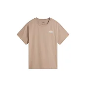 THE NORTH FACE Majica M ALLTHE WAY TO THE TOP RELAXED SS TEE svetlo rjava/bela