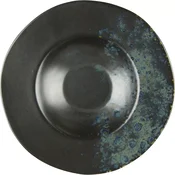 Le COQ Globoki krožnik Phobos 28,5 cm, črno-moder (6 kos)