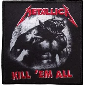 Metallica Kill Em All / Jump In The Fire Iron-On Patch