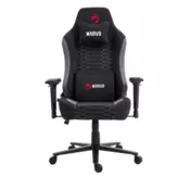 GCN MARVO Kahn siva gaming stolica - crna/siva CH-178 GY