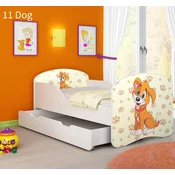 Djecji krevet ACMA s motivom + ladica 180x80 cm 11 Dog