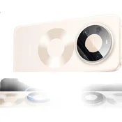 Divi Maska za mobilni telefon Huawei Mate 80 / Huawei Mate 80 Pro, Providno-bela