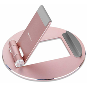 MISURA stojalo za mobilni telefon in tablični računalnik ME18 rose gold