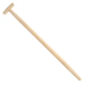 DEDRA-EXIM Leseni ročaj T za lopato 80C230, dolžina 90 cm, premer 36 mm