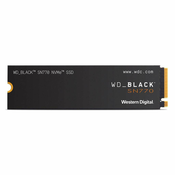 Western Digital Black 500GB SSD, NVMe, M.2 2280, citanje 3430MB/sec, pisanje 2600 MB/sec, oznaka modela WDS500G3X0E - prikazana cijena je s uracunatih 5% popusta za plaÄ‡anje gotovinom i internet bankarstvom.